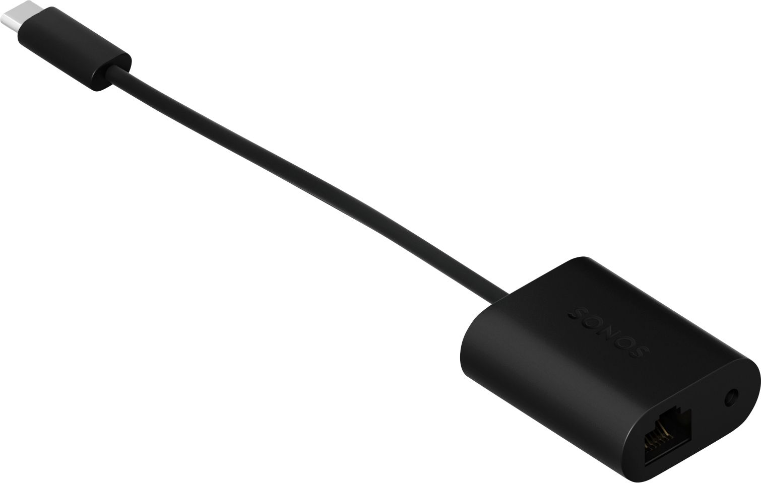 Sonos CDNGLWW1BLK - Audio kabel - 0,2 m - RJ-45 / USB Type-C - Zwart