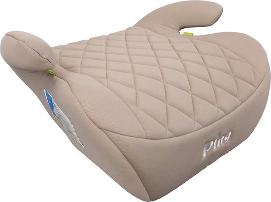 Ding Myla Booster - Taupe - Isofix stoelverhoger - i-Size - Vanaf 125 tot 150 cm - 6 tot 12 jaar