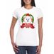 Bellatio Decorations Foute Kerst shirt voor dames - ijsbeer - Merry Christmas S