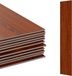 Merkloos / Sans marque Relaxdays Zelfklevende PVC-Vloertegels, Houtlook, Waterdicht, Roodbruin, 36 stuks, 5 m²