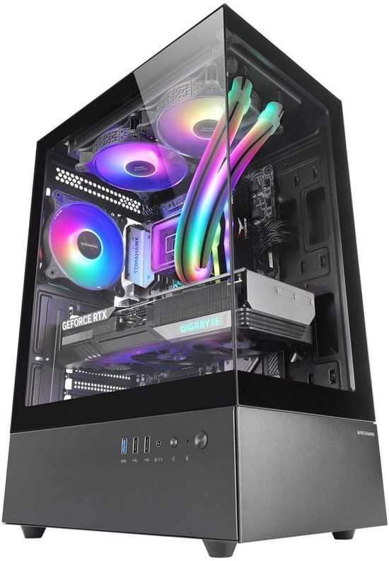 TACENS MARS MC-XO - Midi Tower ATX Behuizing - Hartglas - FRGB Verlichting