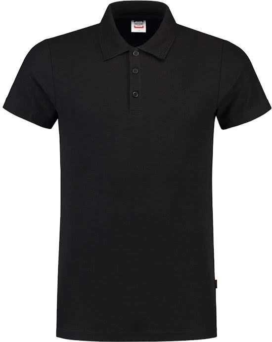 Tricorp Poloshirt fitted - Casual - 201005 - Zwart - maat M