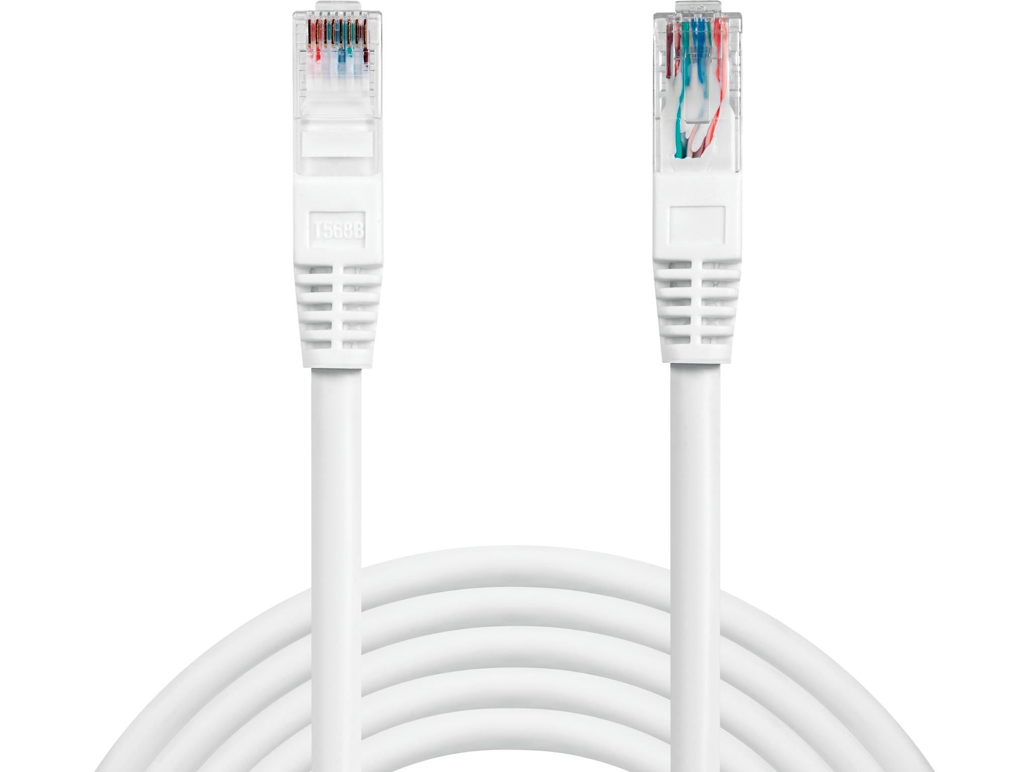 Sandberg Network Cable UTP Cat6 10 m - Wit