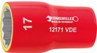 Stahlwille 12171 VDE-18 02380018 Dubbel zeskant Dopsleutelinzetstuk 18 mm 3/8 (10 mm)