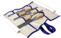 Narex Wood Line Profi Bevel Edge Chisel Set 863801, beitelset 6-12-16-20-26 mm in gereedschapsrol, 5-delig