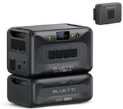 BLUETTI Solar Generator Apex300 en B300K + Oplader 2, 5529,6 Wh, 2-4 dagen noodstroomvoorziening voor thuis en op reis