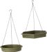 Cj wildbird Wildbird Hangende Voer- En Waterschaal Set - Vogel - Voerbak- Drinkbak - Groen