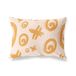 BonaMaison Oranje-Gebroken Wit Decoratieve Kussensloop, Kussenhoezen Bank, Decoratieve Kussenhoesjes, Kussensloop; Sofa, Slaapkamer, Kantoor, Auto 45x60 Cm - Ontworpen en vervaardigd in Turkije