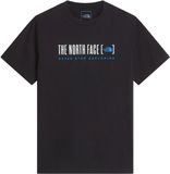 The North Face M BRACKET LOGO REGULAR SS TEE Heren Outdoorshirt - Zwart