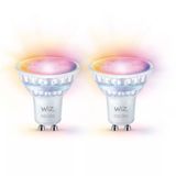 WiZ Smart LED Spot - GU10 - 50W Equivalent - RGB - 2-Pack