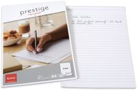 Elco schrijfblok Prestige FSC A4 80 gram ongelinieerd wit 50 vellen