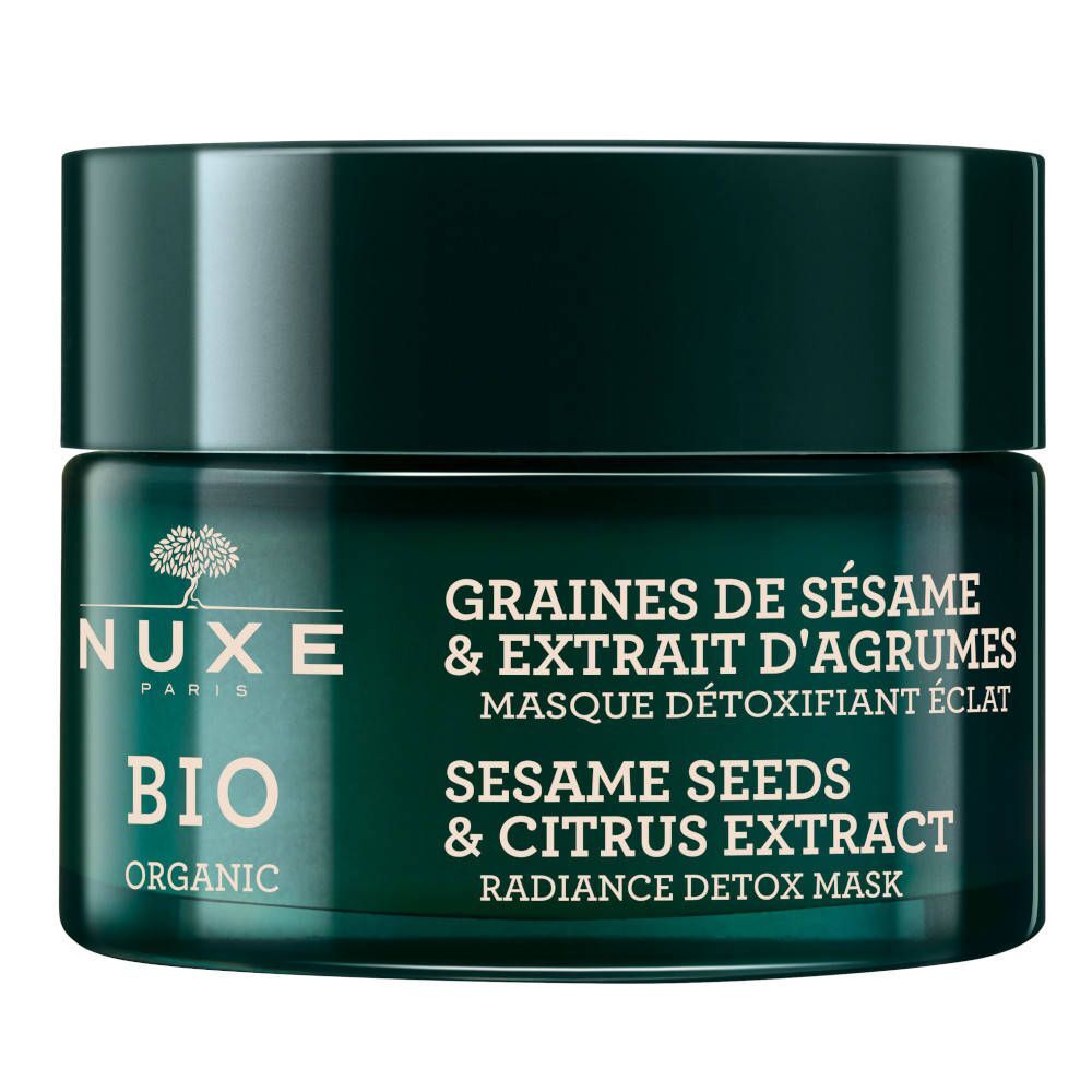 Nuxe Nuxe Bio Organic Sesame Seeds & Citrus Extract Detox Masker