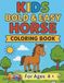 Kids Bold And Easy Horse Coloring Book