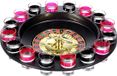 CEPEWA Drankspel/drinkspel shot roulette 29 cm feestartikelen