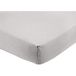 Hoeslaken GriS Microfiber Fitted Sheet (90 x 190 cm)