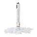 Relaxdays party popper rozenblaadjes, 40 cm, voor bruiloften en verloving, tot 8 m hoogte, confetti kanon, wit
