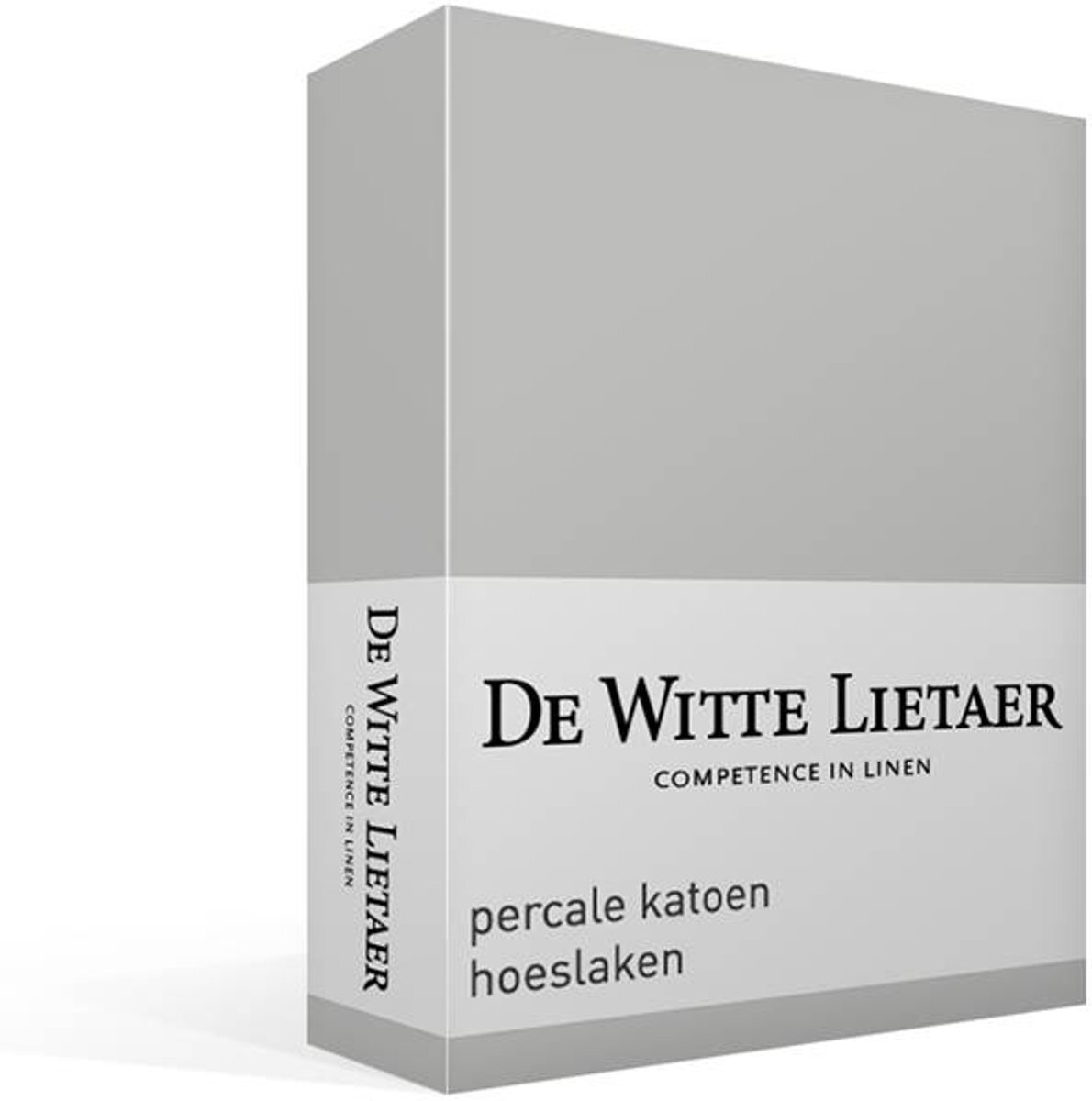 De Witte Lietaer percale katoen hoeslaken - 2-persoons (140x200 cm) -