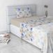 Italian Bed Linen Fashion beddengoedset Made in Italy, microvezel, spiralen, eenpersoonsbed