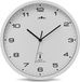 Deuba Horloge mural radio Ø 31cm - Blanc