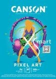 Canson XSmart Tekenpapier, wit, glad, 120 g/m², lange zijde, A4-21 x 29,7 cm, wit, 40 vellen