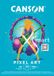 Canson XSmart Tekenpapier, wit, glad, 120 g/m², lange zijde, A4-21 x 29,7 cm, wit, 40 vellen