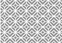 d-c-fix tafelkleed wit – PVC-free Karo Mondial (110 x 140 cm)