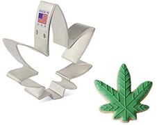 Ann Clark Cookie Cutters Marihuana Blad Koekjessnijder, 8,9 cm