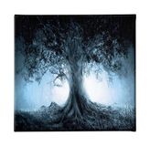 Homemania Afbeelding boom natuur en landschappen voor woonkamer, slaapkamer, meerkleurig, 60 x 3 x 60 cm, HM20KNV60 x 60 – 225, polyester, hout