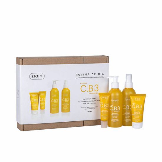 Rutina Ziaja Make-up Set VITAMINA C.B3 NIACINAMIDA 4 Onderdelen