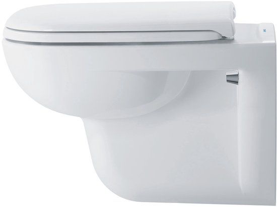 Duravit D-code WC-zitting - Compact - Kunststof - Wit glans