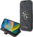 Guess 4G Big Metal Logo Book Wallet Case hoesje voor Apple iPhone 16 Pro Max - Zwart