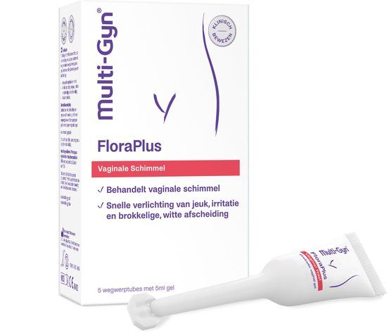 Multi-Gyn Floraplus - 5 x 5 ml - Vaginale Schimmelbehandeling