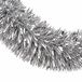 Gerimport Kerstslinger - 6x - zilver - 180 x 12 cm - folie - Extra brede - folieslinger - kerstvers
