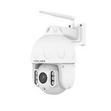 8MP Foscam 8MP Wi-Fi Outdoor PTZ Dome IP-camera met spots en smart tracking - SD8P wit