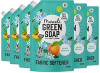 Marcel's Green Soap Wasverzachter Navulling - Perzik & Jasmijn - 6 x 750ml - 180 wasbeurten