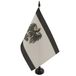 AZ FLAG Tafelvlag Koninkrijk Pruisen 1701-1918 21x14 cm Plastic Voet