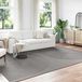 vidaXL GALATI Grey 200 x 280 cm Polyester Medium Pile Rug