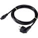 Sygonix SY-5178374 CEE7/4 naar IEC C5 Câble d'alimentation Noir 5 m