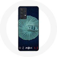 Maniacase Hoesje voor Samsung Galaxy A13 5G Ozark Series Seizoen 4 Zilver Witten