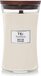 WoodWick Hourglass Large Geurkaars - White Teak - Wit