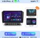 Mercedes-Benz autoradio 10,1 pouces Android 15 avec Carplay, GPS, Wi-Fi, Bluetooth, DAB+, SWC, USB, 2+64Go et bouton rotatif pour ML/GL-klasse (W164, X164) 2005-2012