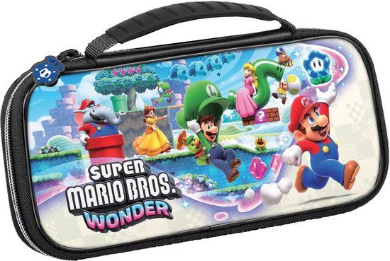 Game Traveler Deluxe Travel Case Super Mario Wonder - Nintendo Switch