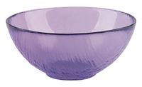 Excelsa Kras Coppetta, glas, paars, 13 x 13 x 5 cm
