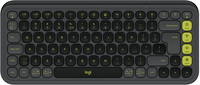 Logitech POP Icon Keys - Graphite Green - Wireless Keyboard - US QWERTY