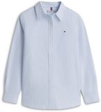 Tommy Hilfiger Dames Lange Mouwen Shirt Katoen Kort Klassieke Kraag 44