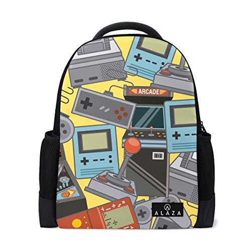 My Daily Classic Videogames Patroon Rugzak 14 Inch Laptop Daypack Bookbag voor Travel College School