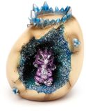 Elements Baby Draak Kristal Ei Waxinelichthouder