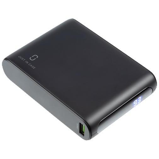 Just-in-Case Just in Case USB-C Snellader Powerbank 20.000mAh Zwart