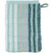 Cawö Noblesse Seasons Gant de toilette Rayures - menthe - 16x22