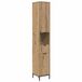 vidaXL Armoire de salle de bain Artisan Chêne 33 x 190 cm